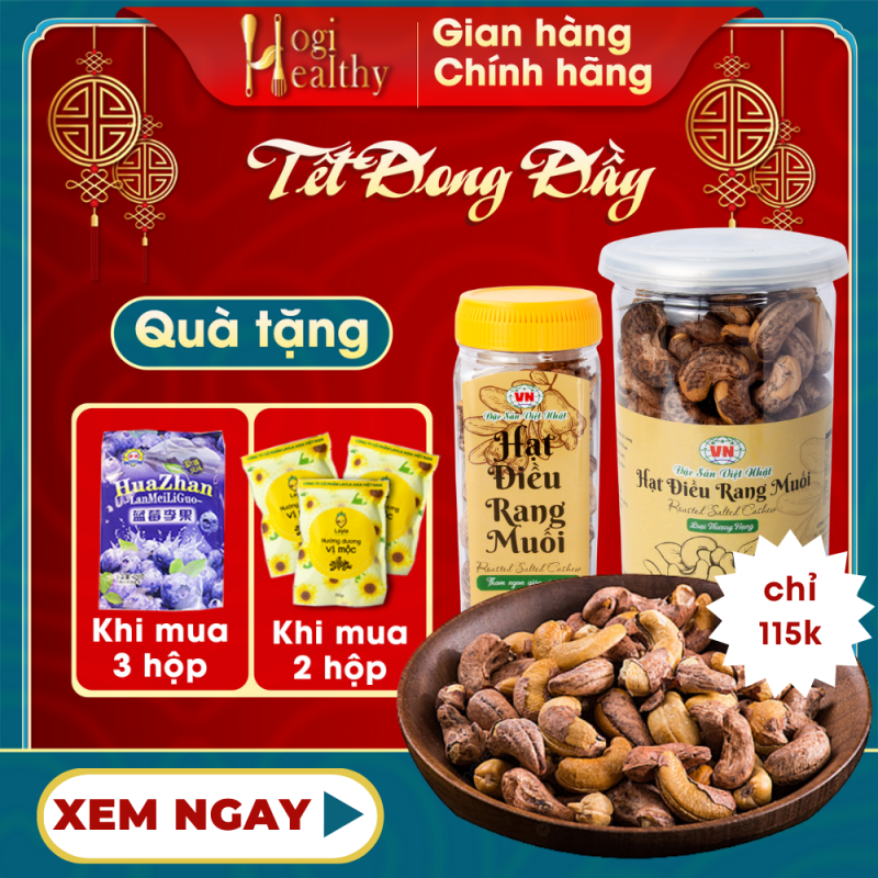 hạt điều rang muối